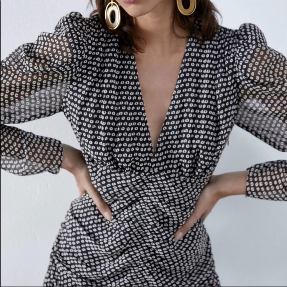 Zara Polka Dot Dress